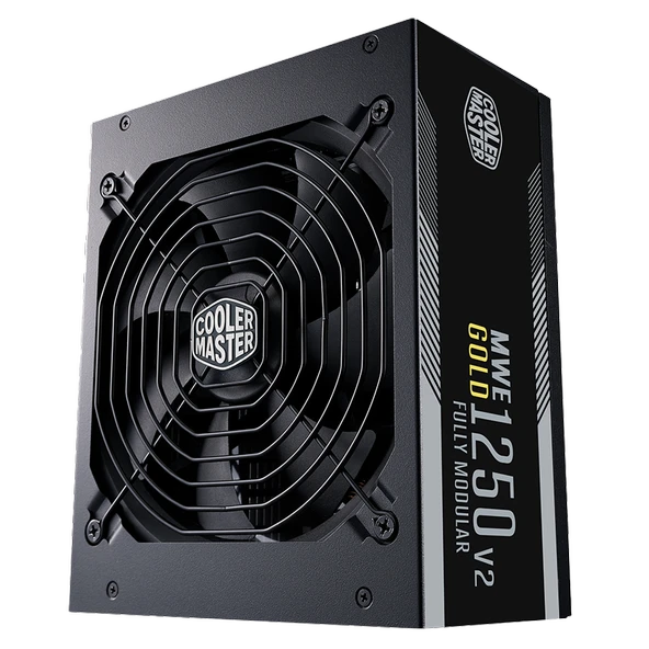Cooler Master MWE V2 1250W 80+ Gold Full Modüler Gen 5.0 ATX 3.1 140mm Fanlı PSU ürün görseli 1