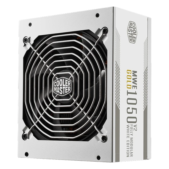 Cooler Master MWE GOLD 1050 V2 1050W 80+ Gold Full Modüler Beyaz Atx 3.1 Gen 5.0 140mm Fanlı PSU ürün görseli 1