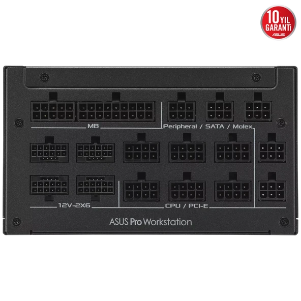 ASUS PRO WS 3000P 3000W 80+ Platinum Full Modüler PSU - Resim 4
