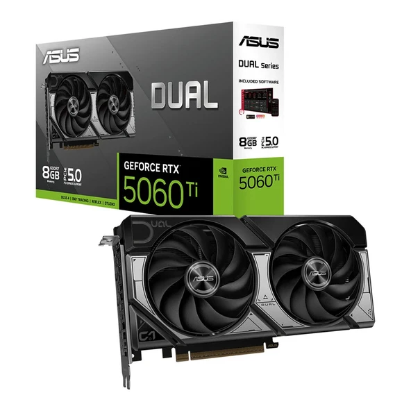 ASUS DUAL-RTX5060TI-8G ürün görseli 1