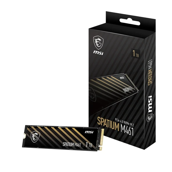 MSI SPATIUM M461 PCIE 4.0 NVME M.2 1TB ürün görseli 1