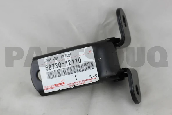 Kapı Menteşe Corolla  93-06 / Yarıs 06-11 / Hılux 06Sonrası / Corona / Rav4 Ön Alt Sağ (Oem No: 68730-12110) ürün görseli 1