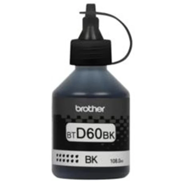 Brother BTD60BK Black Siyah 6.000 Sayfa Şişe Mürekkep DCP-T310-T510 MFC-T810-T910 ürün görseli 1