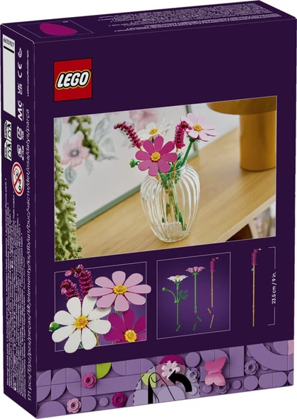 Lego Botanical Cosmos Flowers 11514 - Resim 3