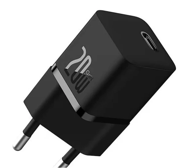 Baseus CCGN050101 GaN5 Series 20W PD Ultra Hızlı Type-C Şarj Aleti Mini Adaptör ürün görseli 1