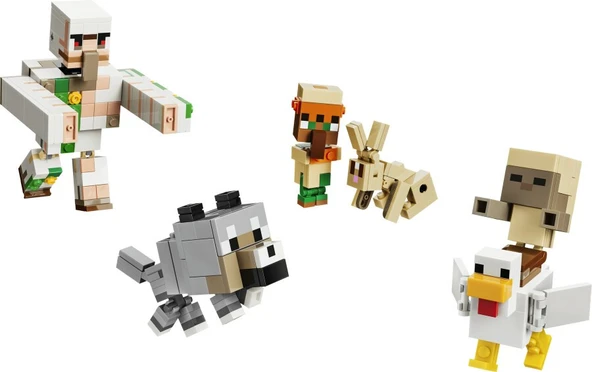 Lego Minecraft Chicken Jockey Desert Attack 21592 - Resim 2