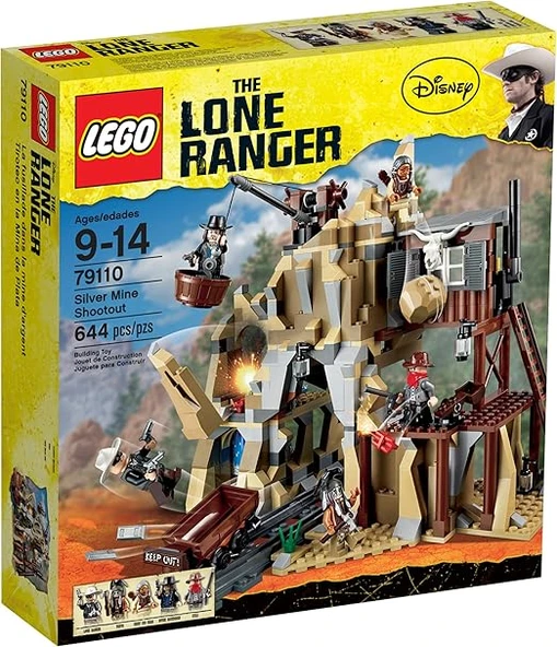 LEGO 79110 The Lone Ranger Silver Mine Shootout Oyun Seti ürün görseli 1