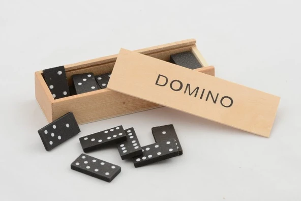 Ahşap Kutulu Domino ürün görseli 1