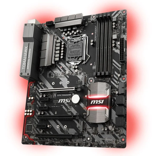 MSI Z370 TOMAHAWK Intel Z370 Soket 1151 DDR4 4000Mhz(OC)HDMI USB 3.1 Anakart (2EL) ürün görseli 1