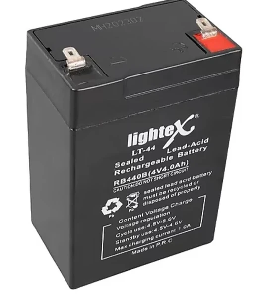 Atex LT-44 4V 4.4AH Fener Aküsü ürün görseli 1