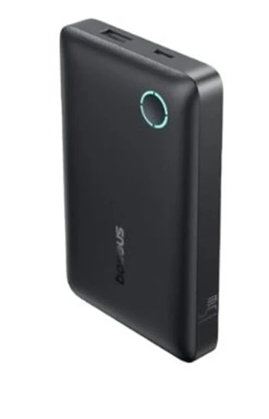 BASEUS P1008210C123-00  Enerfill Fp11 10.000 mAh 15W Taşınabilir Şarj Cihazı Siyah ürün görseli 1