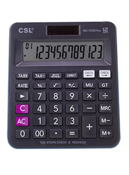 CSL RZ-816 12 Hane Masa Tipi Renkli Hesap Makinesi ürün görseli 1