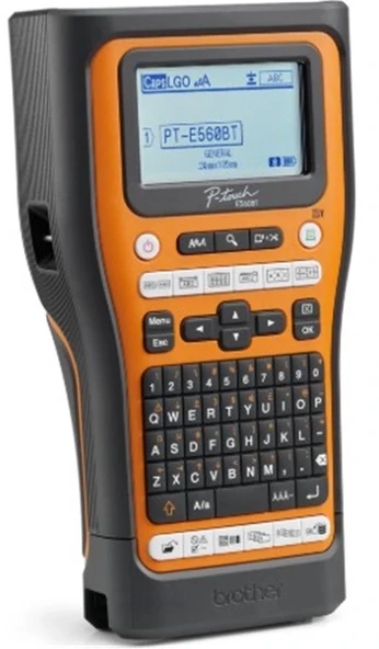 Brother P-Touch PT-E560BTVP 6-24MM Baskı Etiket Yazıcı El Tipi Bluetooth USB Bağlantı (Pil Dahil) ürün görseli 1
