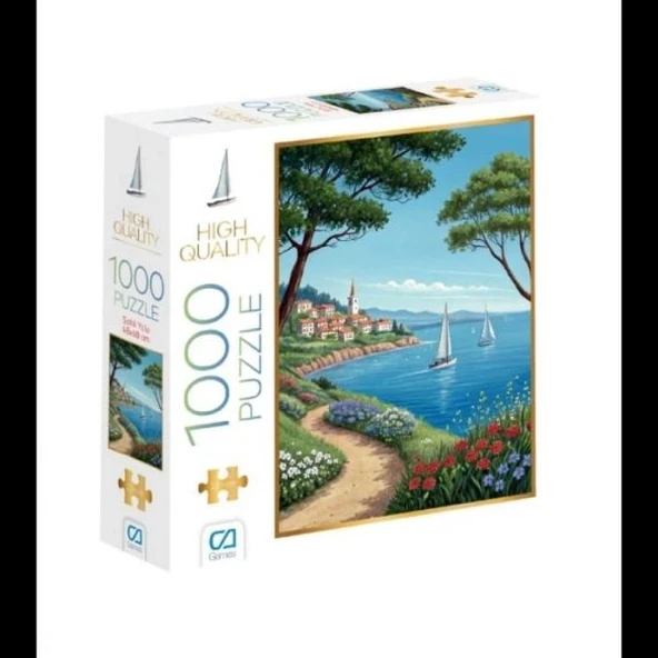 Sahil Yolu Puzzle 1000 ürün görseli 1