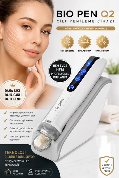Biopen Q2 EMS Mikro iğneleme MTS Araçları Saç Büyümesi için Kırışıklık Karşıtı Yaşlanma Karşıtı ürün görseli 1