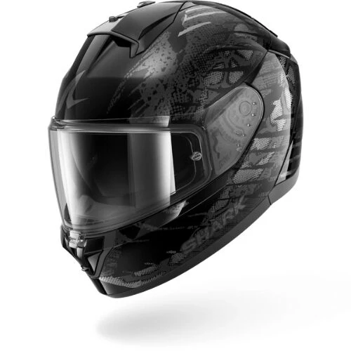 SHARK RIDILL 2 REPTAIA SİYAH-GRİ KAPALI KASK ürün görseli 1