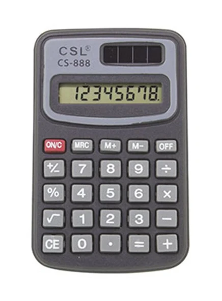CSL CS-118N 8 Hane Cep Tipi Hesap Makinesi ürün görseli 1