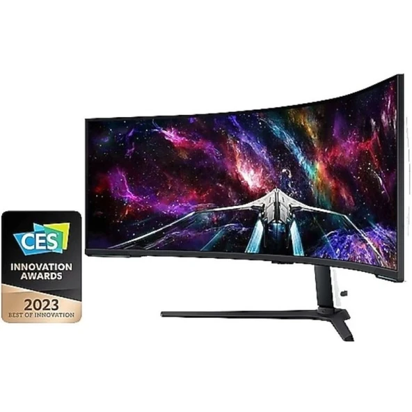 Samsung Oyun Monitörü 57″ Kavisli,ÇİFT UHD,VESA Ekran, 240Hz Yenileme Hızı, HDR1000,Ergonomik,1000R,PIP,PBP (LS57CG952NMXUE) ürün görseli 1