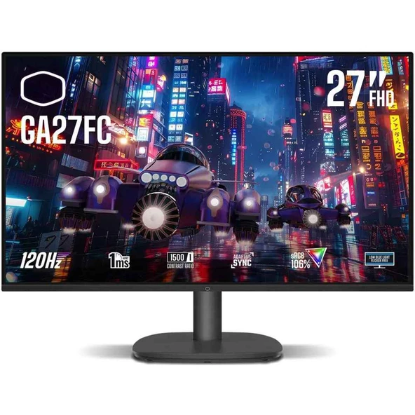 Cooler Master GA Serisi FHD Oyun Monitörü 27 inç – CMI-GA27FC ürün görseli 1