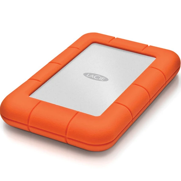 Lacie Rugged Mini Taşınabilir Sabit Disk USB3.0 2TB Turuncu LAC9000298 ürün görseli 1