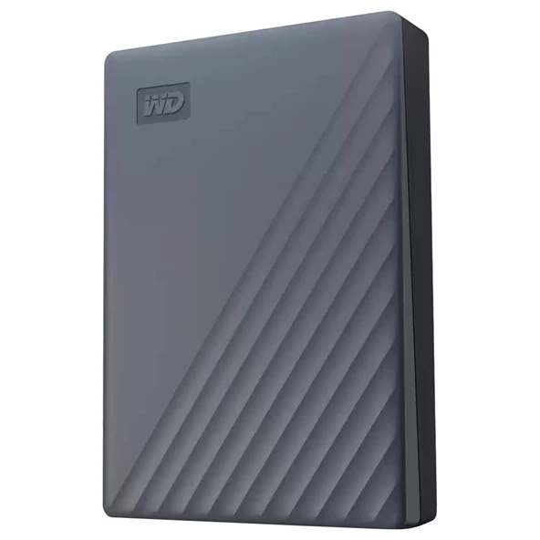 Western Digital My Passport Taşınabilir Sabit Disk 6 TB Gri WDBY3J0060BGY-WESN ürün görseli 1