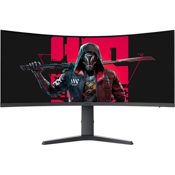 Koorui Oyun Monitörü 34" Kavisli, WQHD, VA Panel, FreeSync, 165 Hz, 1 ms (34E6UC) ürün görseli 1