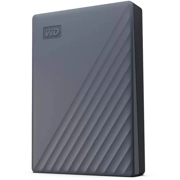 Western Digital My Passport Sabit Disk USB3.2 5TB Gri WDBRMD0050BGY-WESN ürün görseli 1
