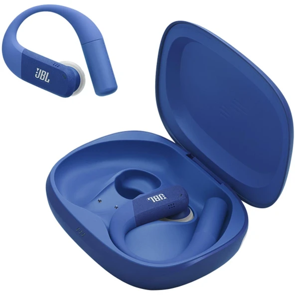 JBL Endurance Peak 4 Gerçek Kablosuz Kulaklık Mavi ürün görseli 1