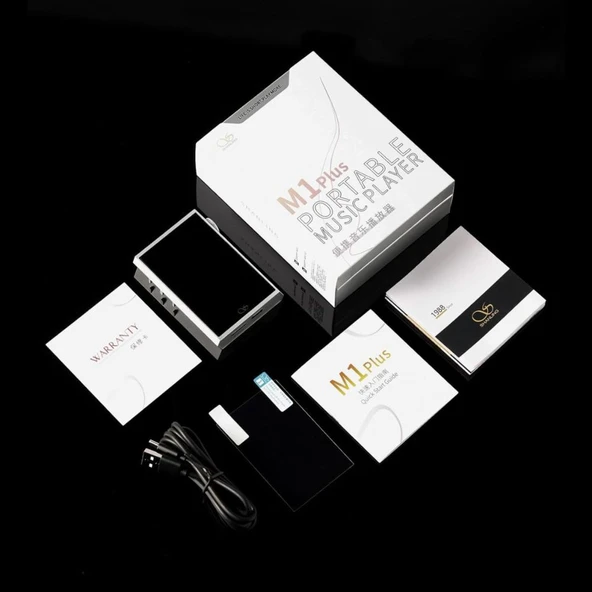 Shanling M1PLUS Müzik Çalar Siyah - Resim 4