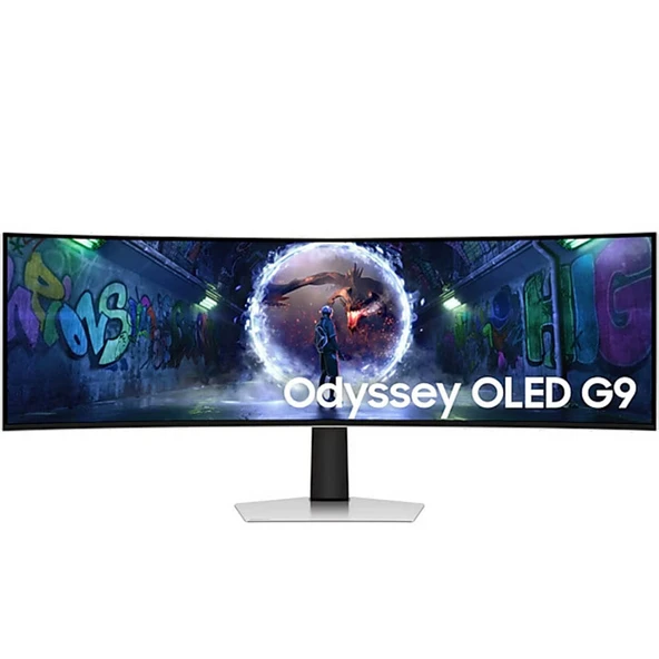 Samsung Odyssey Oyun Monitörü G9 49″ Kavisli,DQHD,OLED,240HZ,0,03MS,HDR10+,GLARE FREE (LS49DG932SMXUE) ürün görseli 1