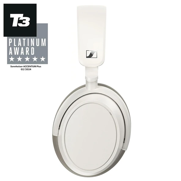 Sennheiser Accentum Plus Kablosuz Hibrit Gürültü Engelleme Özellikli Kulak Üstü Kulaklık - Beyaz ürün görseli 1