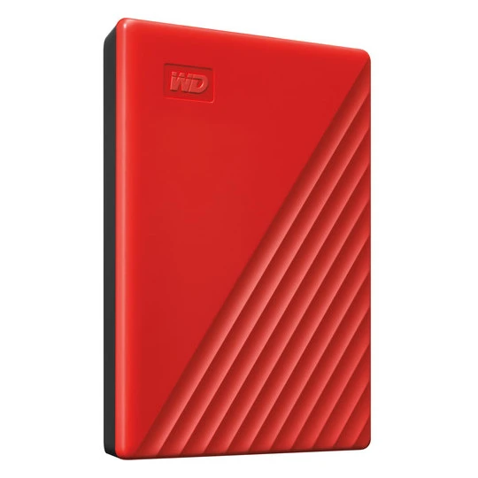 Western Digital MY Passport 2 TB Kırmızı WDBYVG0020BRD-WESN ürün görseli 1