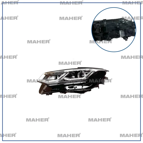 Volkswagen Tiguan (2020 Yılında Çıkan Kasa) Far Ledli Sol (Oem No:5Nb941113F) ürün görseli 1