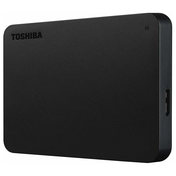 Toshiba Canvio Basics Taşınabilir Sabit Disk Sürücüsü 4 TB Siyah HDTB440EK3CA ürün görseli 1