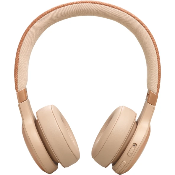 JBL Live 670NC Kablosuz Gürültü Engelleme Özellikli Kulak İçi Kulaklık – Sandstone ürün görseli 1