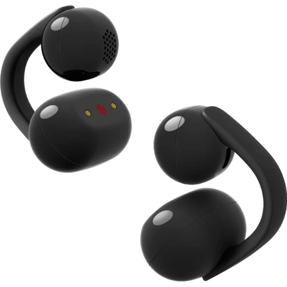 Sony LinkBuds Klipsli Gerçekten Kablosuz Açık Kulaklıklar Siyah ürün görseli 1