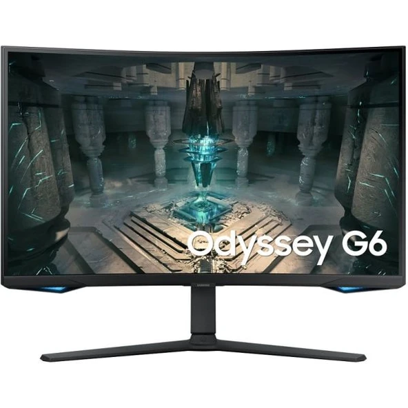 Samsung Odyssey Oyuncu Monitörü G6 32" Kavisli, QHD, VA Panel, 1000R, Ekran HDR 600, FreeSync Premium Pro, 240 Hz, 1 ms (LS32BG650EMXUE) ürün görseli 1