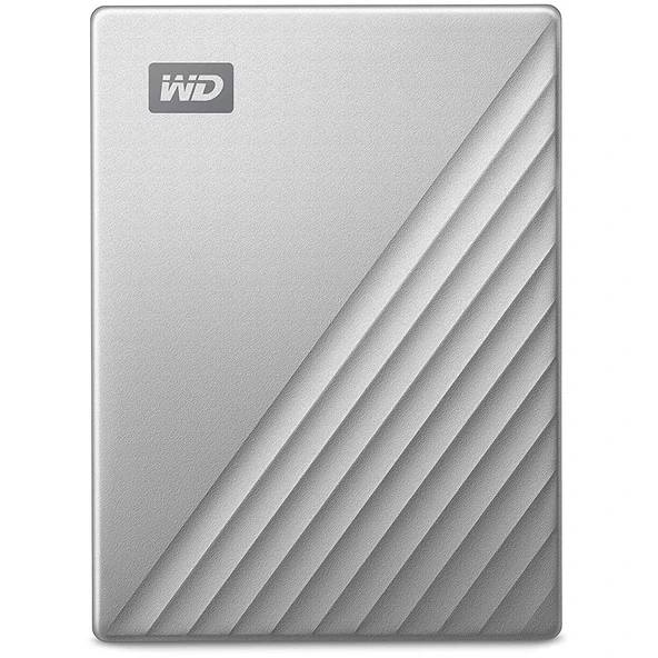 Western Digital My Passport Ultra Taşınabilir Sabit Disk 2 TB Gümüş WDBC3C0020BSL-WESN ürün görseli 1