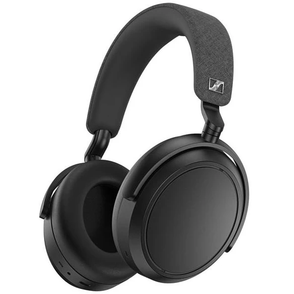 Sennheiser Momentum 4 Kablosuz Uyarlanabilir Gürültü Engelleme Özellikli Kulak Üstü Kulaklık – Siyah ürün görseli 1