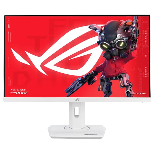 Asus ROG Strix Oyuncu Monitörü 27″ Düz, QHD, Hızlı IPS Panel, ELMB Sync, USB-C, G-Sync Uyumlu, HDR, 180 Hz, 1 ms (GtG) (XG27ACS-W) ürün görseli 1