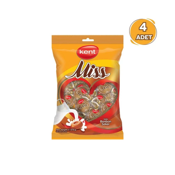 Kent Misbon Sütlü Bayram Şekeri (375 Gr) 4 Adet ürün görseli 1