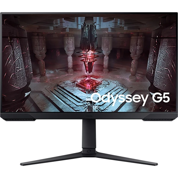 Samsung Odyssey G5 Oyun Monitörü 27″ Düz, QHD, VA Panel, HDR10, FreeSync Premium, 165 Hz, 1 ms MPRT (LS27CG510EMXUE) ürün görseli 1