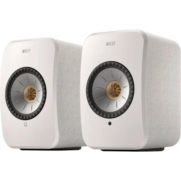 KEF LSX II HiFi Pamuk Beyaz Kablosuz Hoparlörler ürün görseli 1
