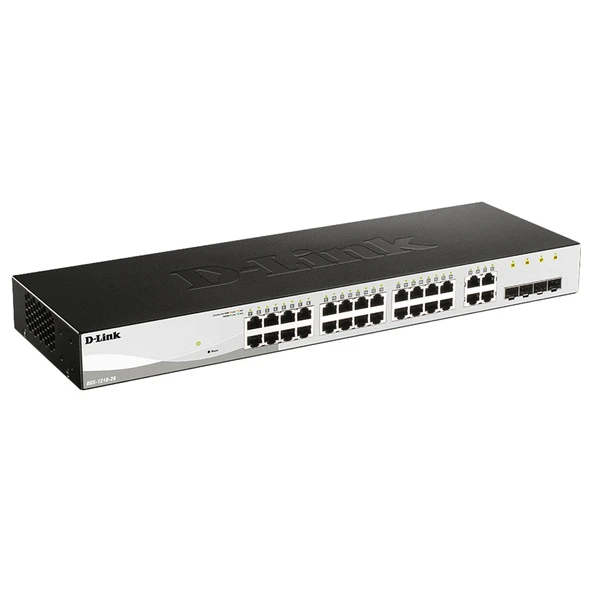 D-Link 24 Bağlantı Noktalı Gigabit Akıllı Yönetilen Anahtar ürün görseli 1