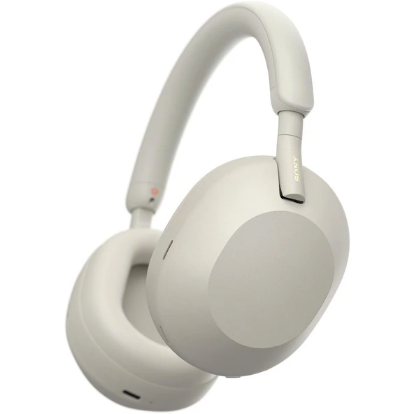 Sony WH-1000XM5/S Kablosuz Gürültü Engelleme Özellikli Kulak Üstü Kulaklık - Gümüş ürün görseli 1