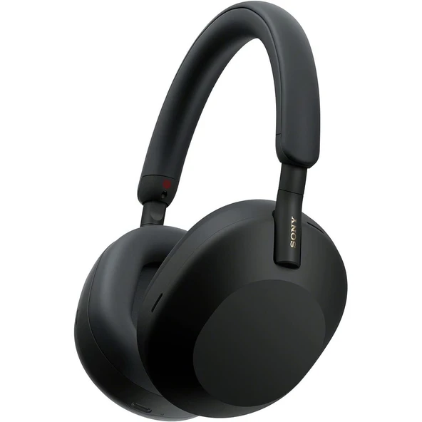 Sony WH-1000XM5 Kablosuz Gürültü Engelleme Özellikli Kulak Üstü Kulaklık-Siyah ürün görseli 1