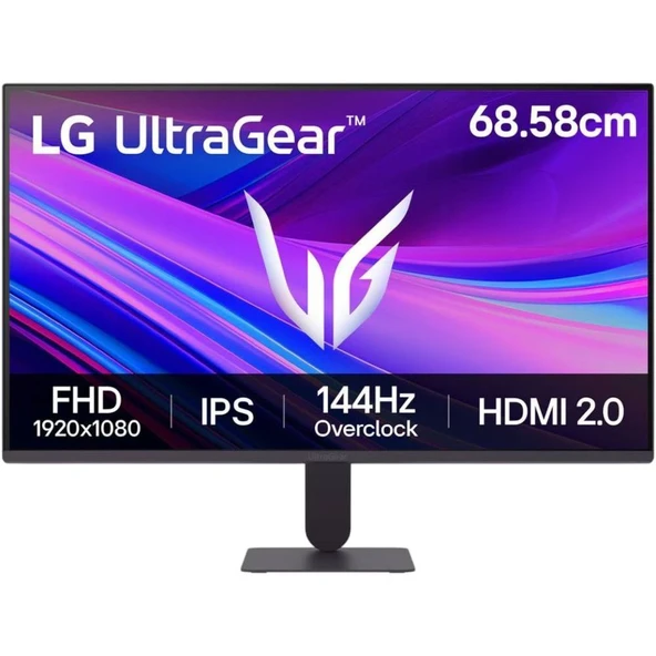 LG 27 inç UltraGear™ G4 FHD IPS Oyun Monitörü, 144 Hz (O/C), 1 ms MBR, NVIDIA G-SYNC – 27G411A ürün görseli 1