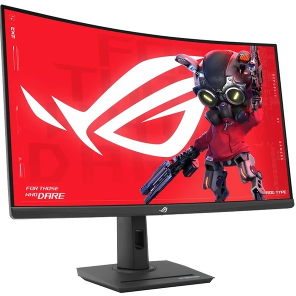 Asus ROG Strix Oyuncu Monitörü 32″ Kavisli, QHD, Hızlı VA Panel, ELMB Sync, USB-C, HDR, 280 Hz (Yerel), 1 ms (GtG) (XG32WCMS) ürün görseli 1