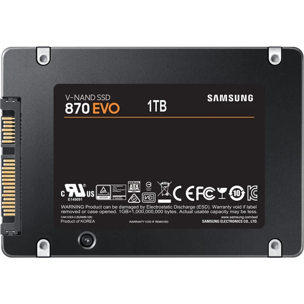 Samsung 1tb 870 Evo Sata Iii 2.5″ Dahili SSD ürün görseli 1