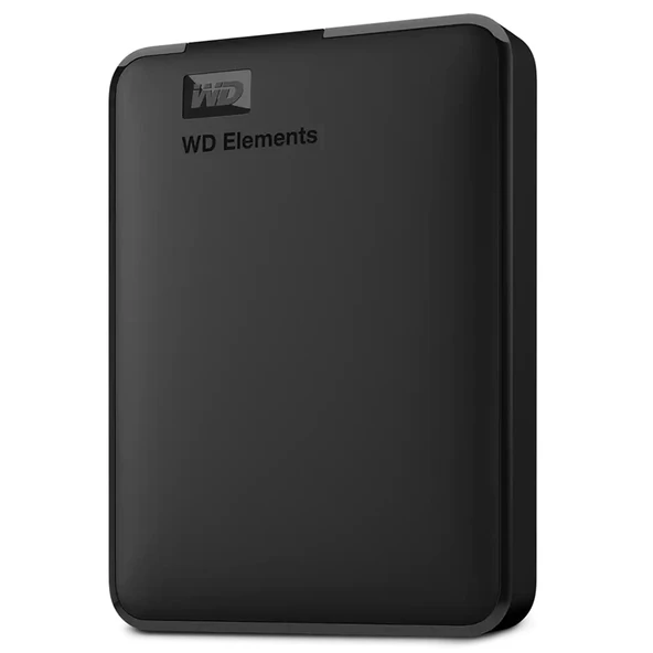 Western Digital Elements Sabit Sürücü USB3.2 6TB Siyah WDBHJS0060BBK-WESN ürün görseli 1